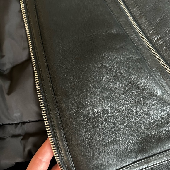 The Kooples Black Bomber Jacket - MEDIUM - Picture 13 of 15